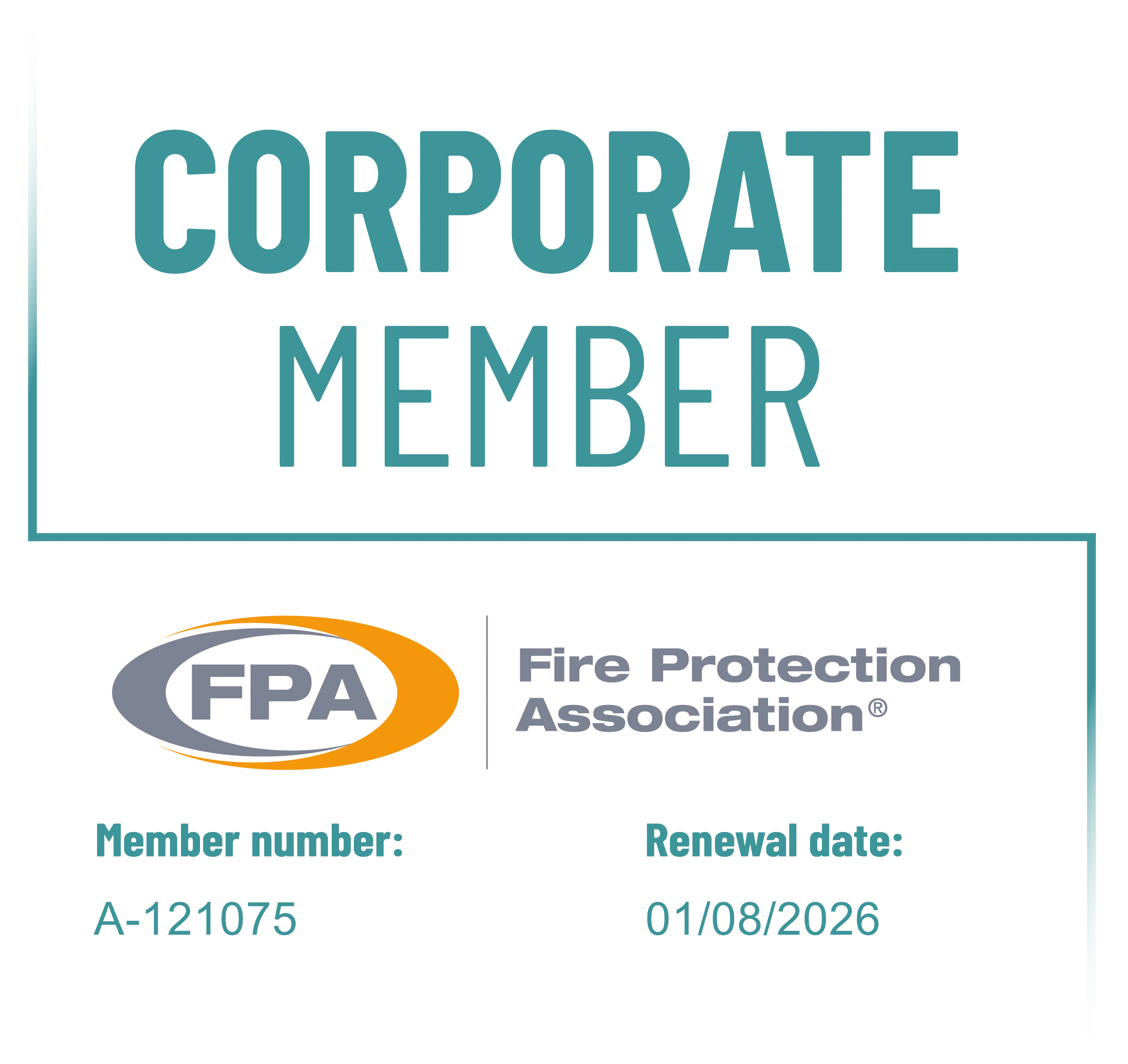Fire Protection Association - Member A-121075